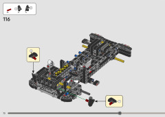 LEGO 42175 instructions page 72 – build guide