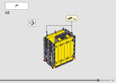 LEGO 42175 instructions page 123 – build guide