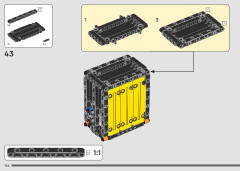 LEGO 42175 instructions page 124 – build guide