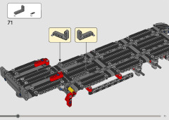 LEGO 42175 instructions page 71 – build guide