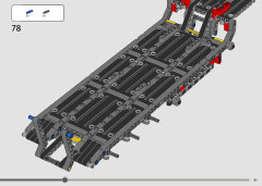 LEGO 42175 instructions page 81 – build guide