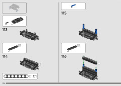 LEGO 42175 instructions page 106 – build guide