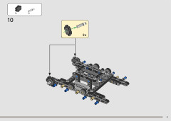 LEGO 42175 instructions page 9 – build guide