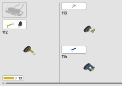 LEGO 42176 instructions page 114 – build guide