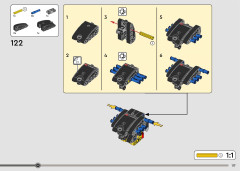 LEGO 42176 instructions page 117 – build guide