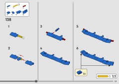 LEGO 42176 instructions page 133 – build guide