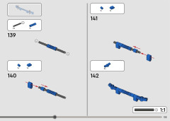 LEGO 42176 instructions page 135 – build guide