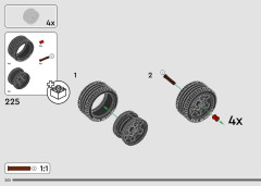 LEGO 42176 instructions page 202 – build guide