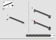 LEGO 42176 instructions page 71 – build guide