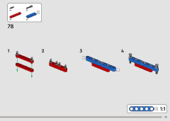LEGO 42176 instructions page 73 – build guide