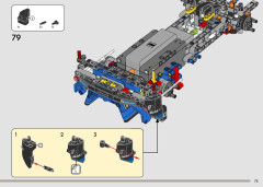 LEGO 42176 instructions page 75 – build guide