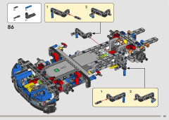 LEGO 42176 instructions page 83 – build guide