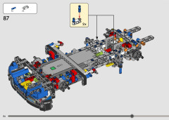 LEGO 42176 instructions page 84 – build guide