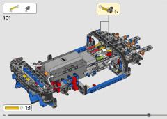 LEGO 42176 instructions page 96 – build guide