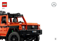 LEGO 42177 instructions page 1 – build guide