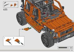 LEGO 42177 instructions page 107 – build guide