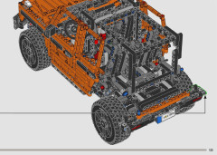 LEGO 42177 instructions page 133 – build guide