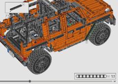 LEGO 42177 instructions page 167 – build guide