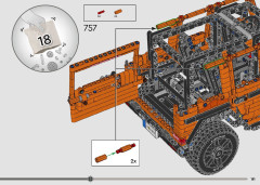 LEGO 42177 instructions page 181 – build guide