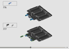 LEGO 42177 instructions page 195 – build guide