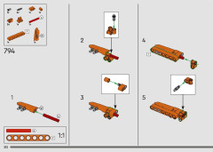 LEGO 42177 instructions page 212 – build guide
