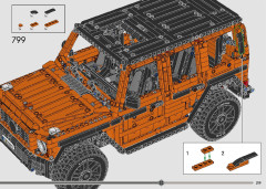 LEGO 42177 instructions page 219 – build guide
