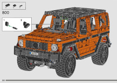 LEGO 42177 instructions page 220 – build guide