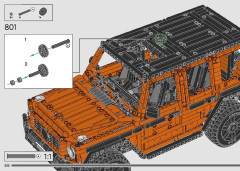 LEGO 42177 instructions page 222 – build guide