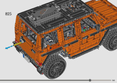 LEGO 42177 instructions page 243 – build guide