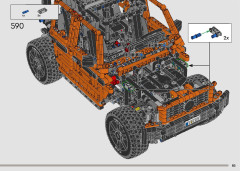 LEGO 42177 instructions page 85 – build guide