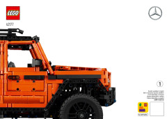 LEGO 42177 instructions page 1 – build guide