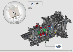 LEGO 42177 instructions page 123 – build guide