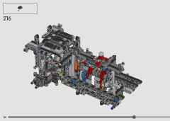 LEGO 42177 instructions page 134 – build guide