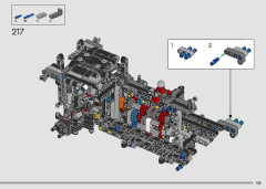 LEGO 42177 instructions page 135 – build guide