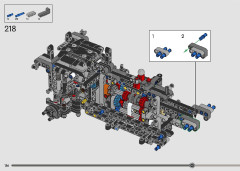 LEGO 42177 instructions page 136 – build guide