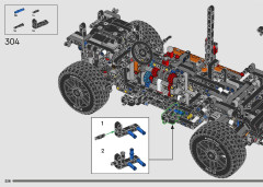 LEGO 42177 instructions page 228 – build guide