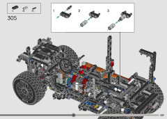 LEGO 42177 instructions page 229 – build guide