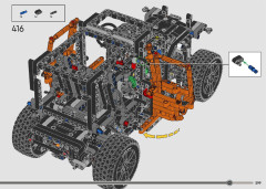 LEGO 42177 instructions page 299 – build guide