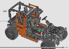 LEGO 42177 instructions page 307 – build guide