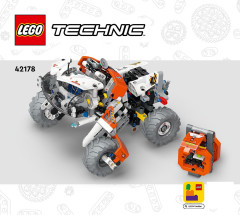 LEGO 42178 instructions page 1 – build guide