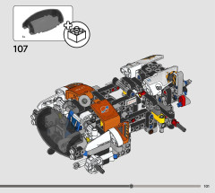 LEGO 42178 instructions page 101 – build guide