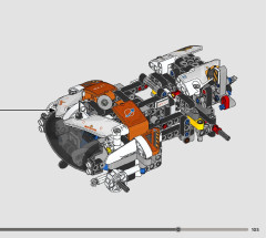 LEGO 42178 instructions page 105 – build guide