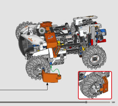 LEGO 42178 instructions page 109 – build guide