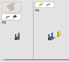 LEGO 42178 instructions page 112 – build guide
