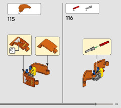 LEGO 42178 instructions page 113 – build guide