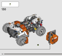 LEGO 42178 instructions page 122 – build guide