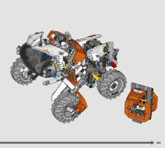LEGO 42178 instructions page 123 – build guide