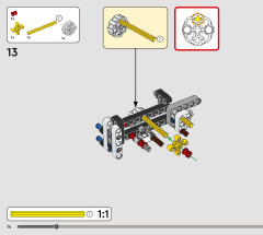 LEGO 42178 instructions page 14 – build guide