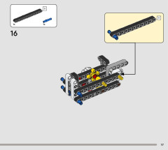 LEGO 42178 instructions page 17 – build guide