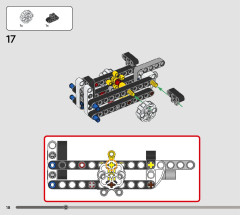 LEGO 42178 instructions page 18 – build guide